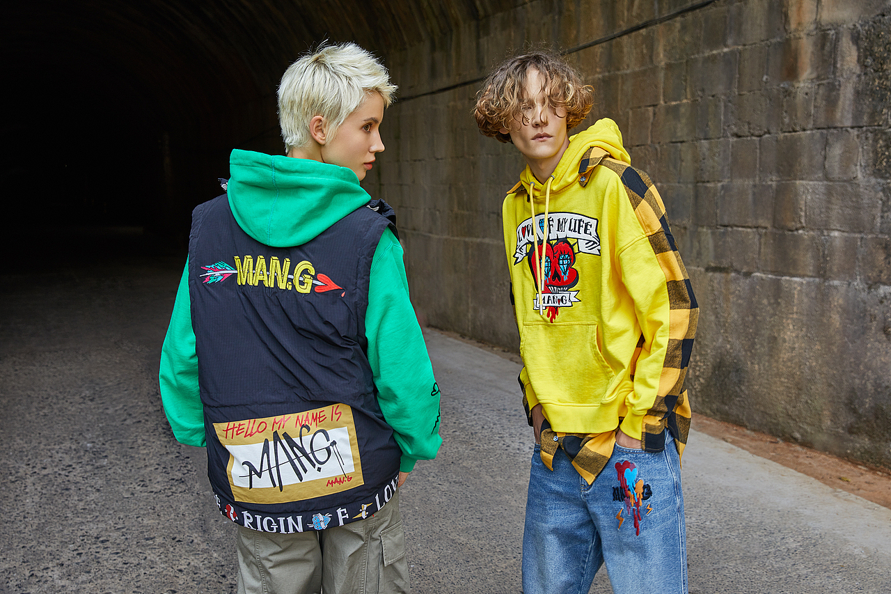 潮流品牌MAN.G 2019 A/W 型录大片