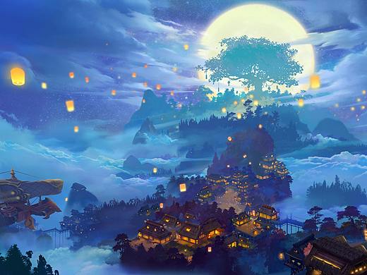 游戏登录背景图