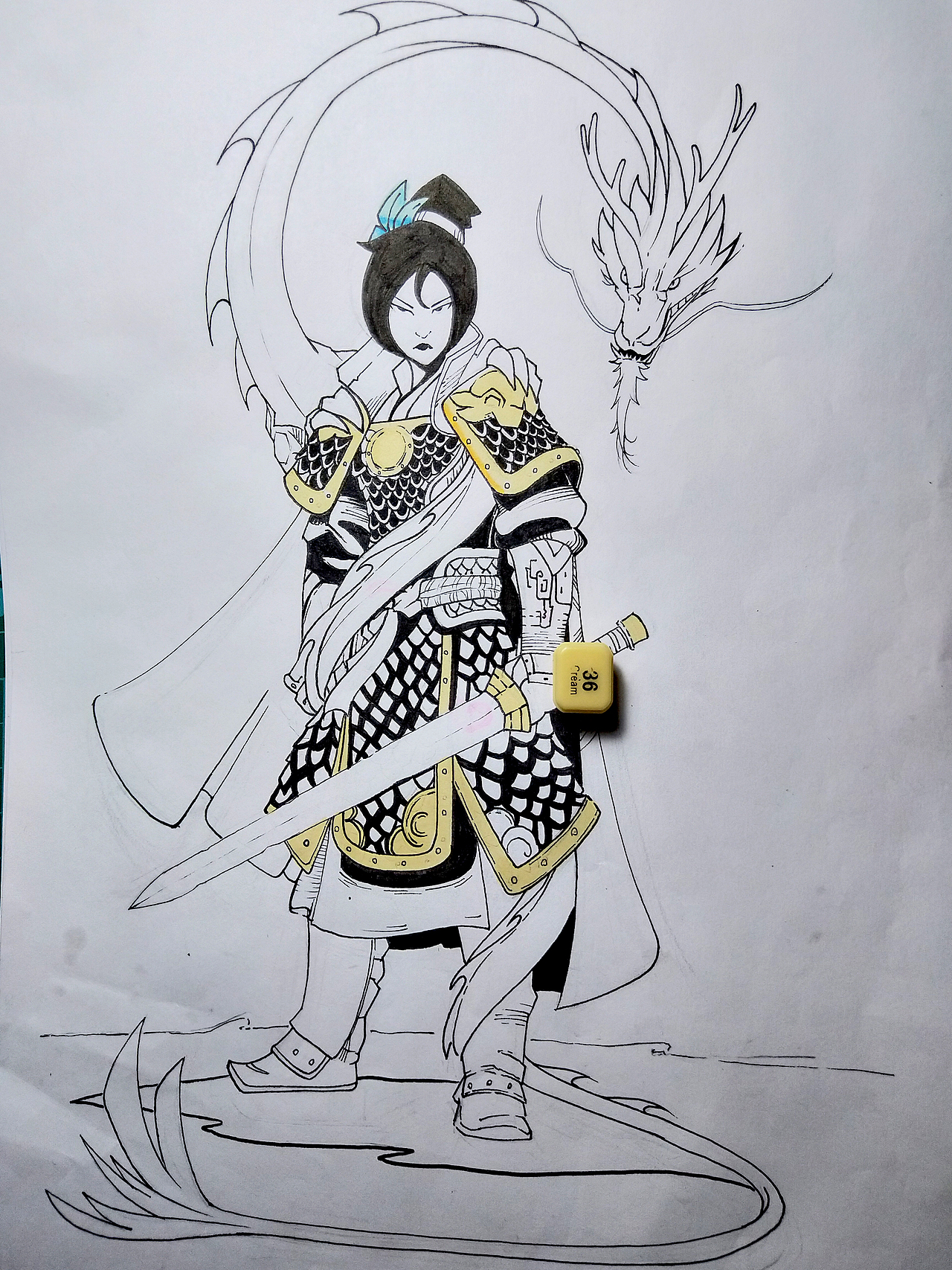 ｜ 马克笔绘画步骤（图ZMTQzNzQ2MTQ0） - 创作习作 - 站酷设计师我就是个画渣原创素材 - 站酷ZCOOL