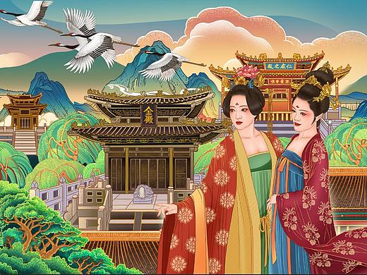 昆明.云麓九里插画长卷