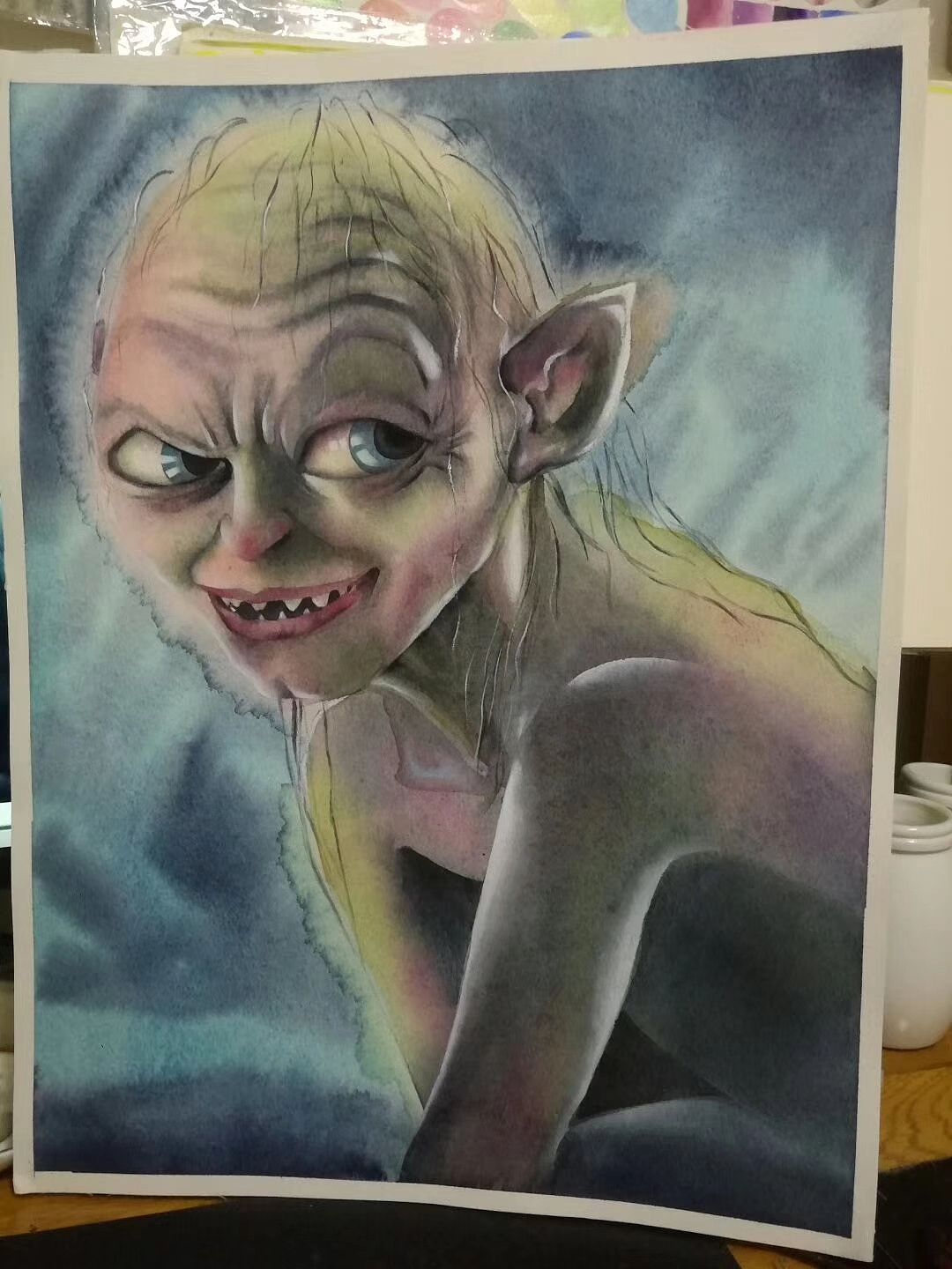 水彩手绘 指环王（图ZMjU2MTUwNzk2） - 创作习作 - 站酷设计师卿描淡写原创素材 - 站酷ZCOOL