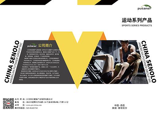 折页运动补剂健身营养品黑莓胶原蛋白增肌粉乳清蛋白黄