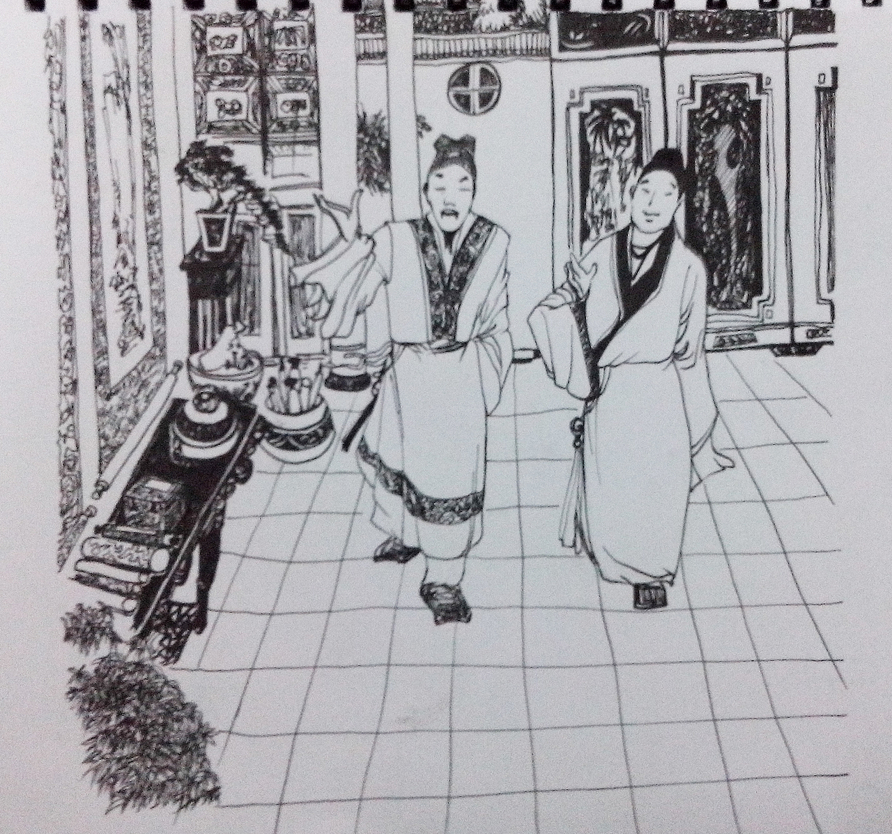 小人书（图ZMTUwMDAyOTI=） - 艺术插画 - 站酷设计师Echo海璐璐原创素材 - 站酷ZCOOL