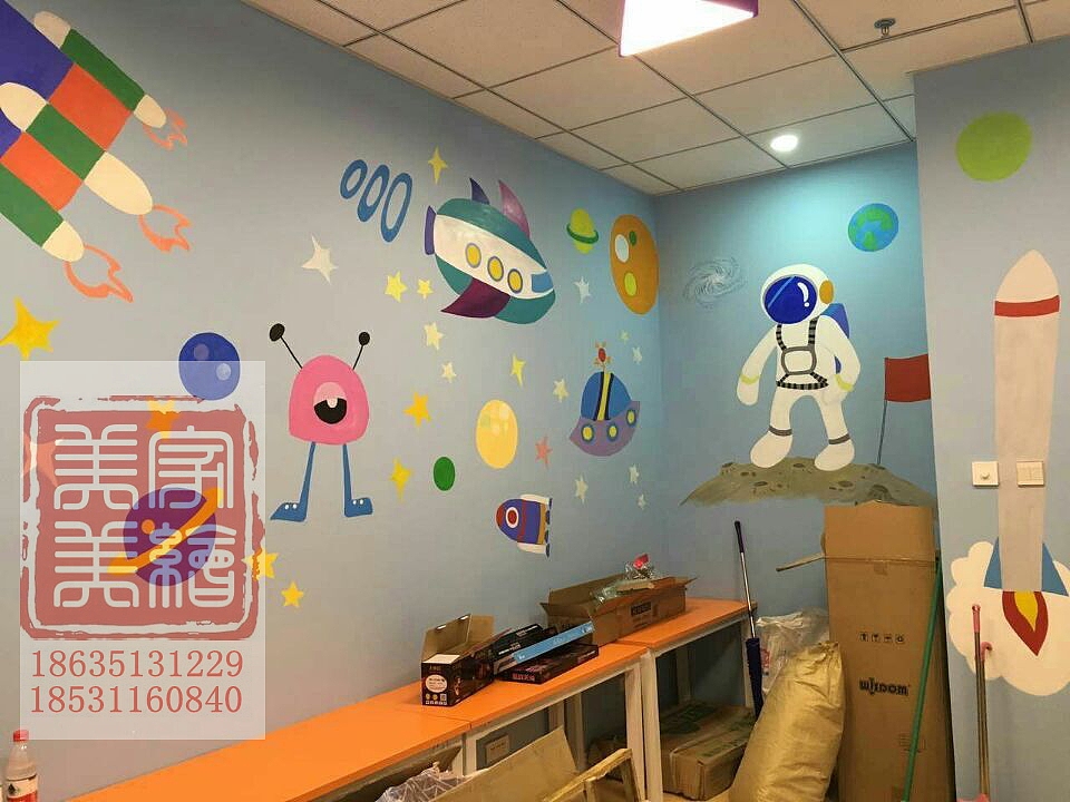 太原幼儿园墙体彩绘墙绘手绘作品欣赏（图ZNDUxNjcwNjQ=） - 其他平面 - 站酷设计师太原墙绘太原手绘原创素材 - 站酷ZCOOL