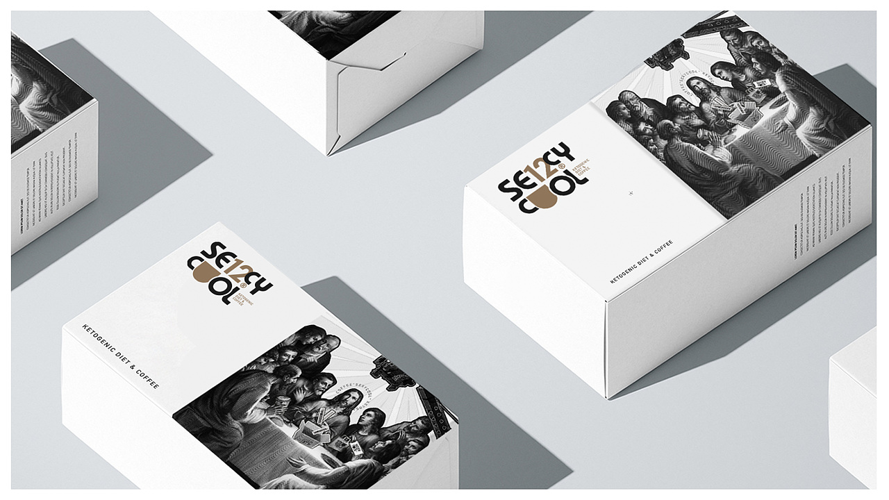 sexycool十二咖·生酮咖啡代餐品牌策划设计