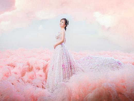 柔美婚纱照