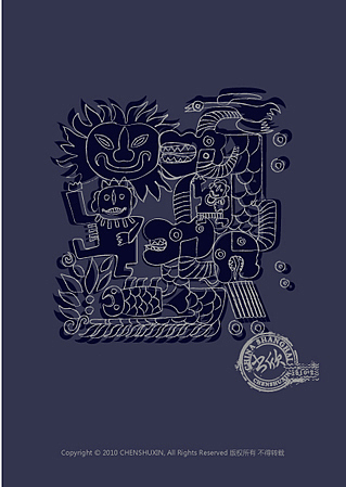 民俗插画2（图ZNzE5NjMy） - 新锐潮流插画 - 站酷设计师x7design原创素材 - 站酷ZCOOL
