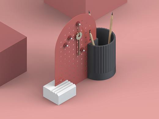 给桌面一点趣味——桌屏摆件