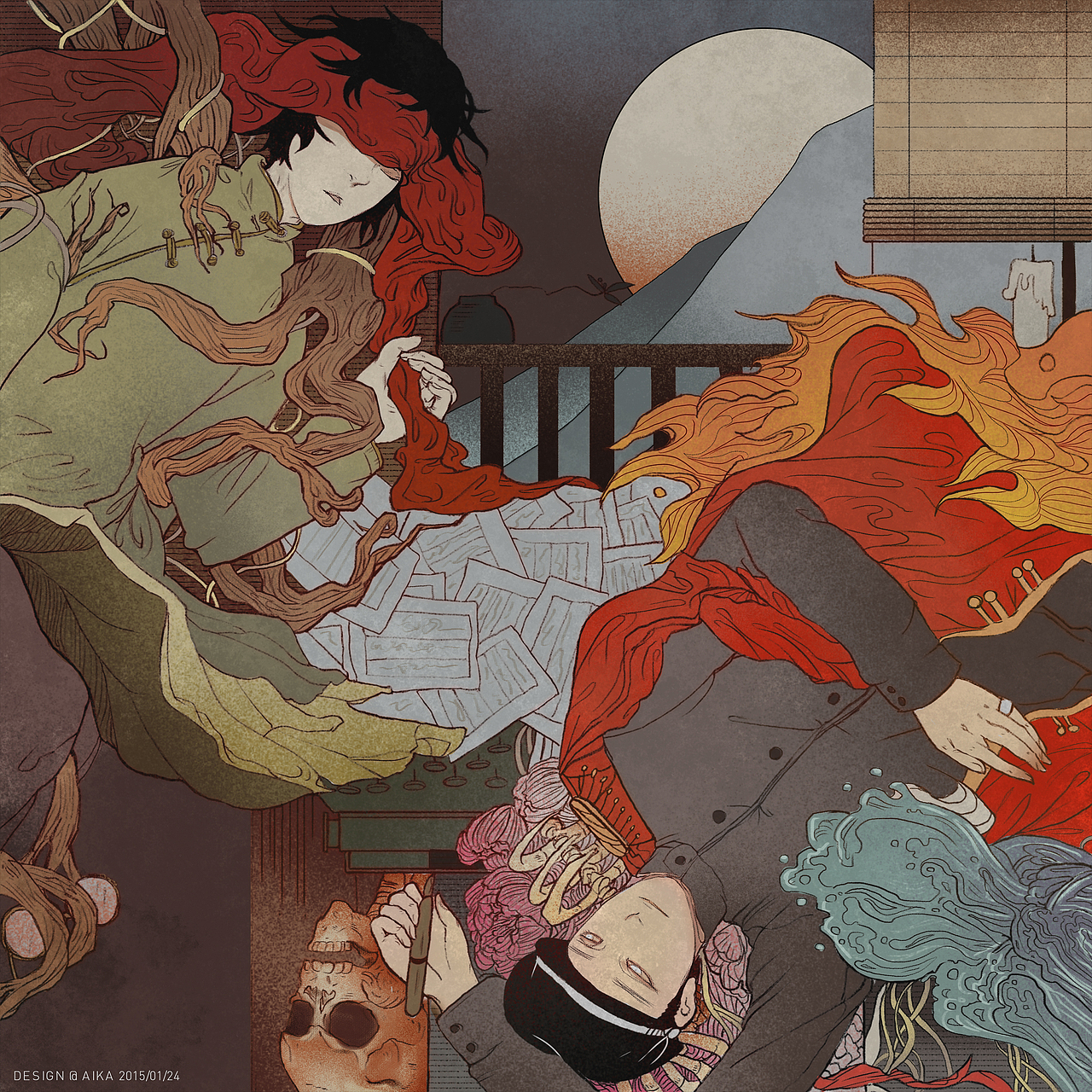 《缺席》CD练习|你可知把草稿完成需要莫大的勇气-含过程（图ZMjQxMTU3NTY=） - 其他平面 - 站酷设计师爱卡IXcat原创素材 - 站酷ZCOOL