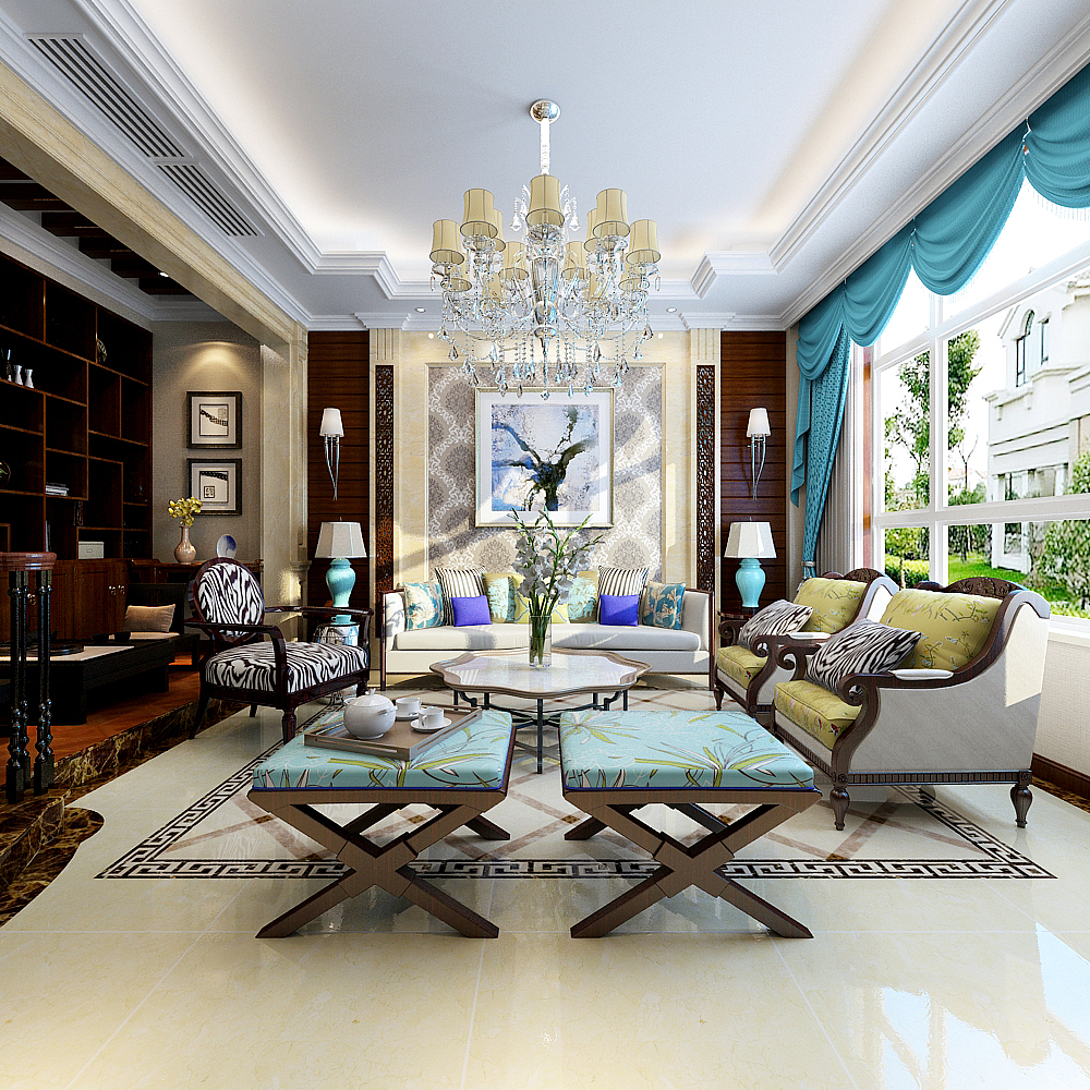 说明:1本别墅设计风格为"简欧 风格",在设计上需强化主题,体现欧式