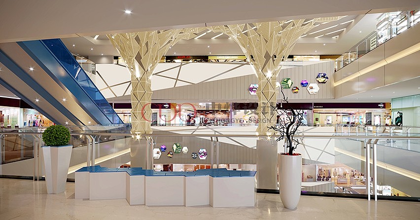 【中烨设计】广东佛山·天河城效果图(内部商场图)