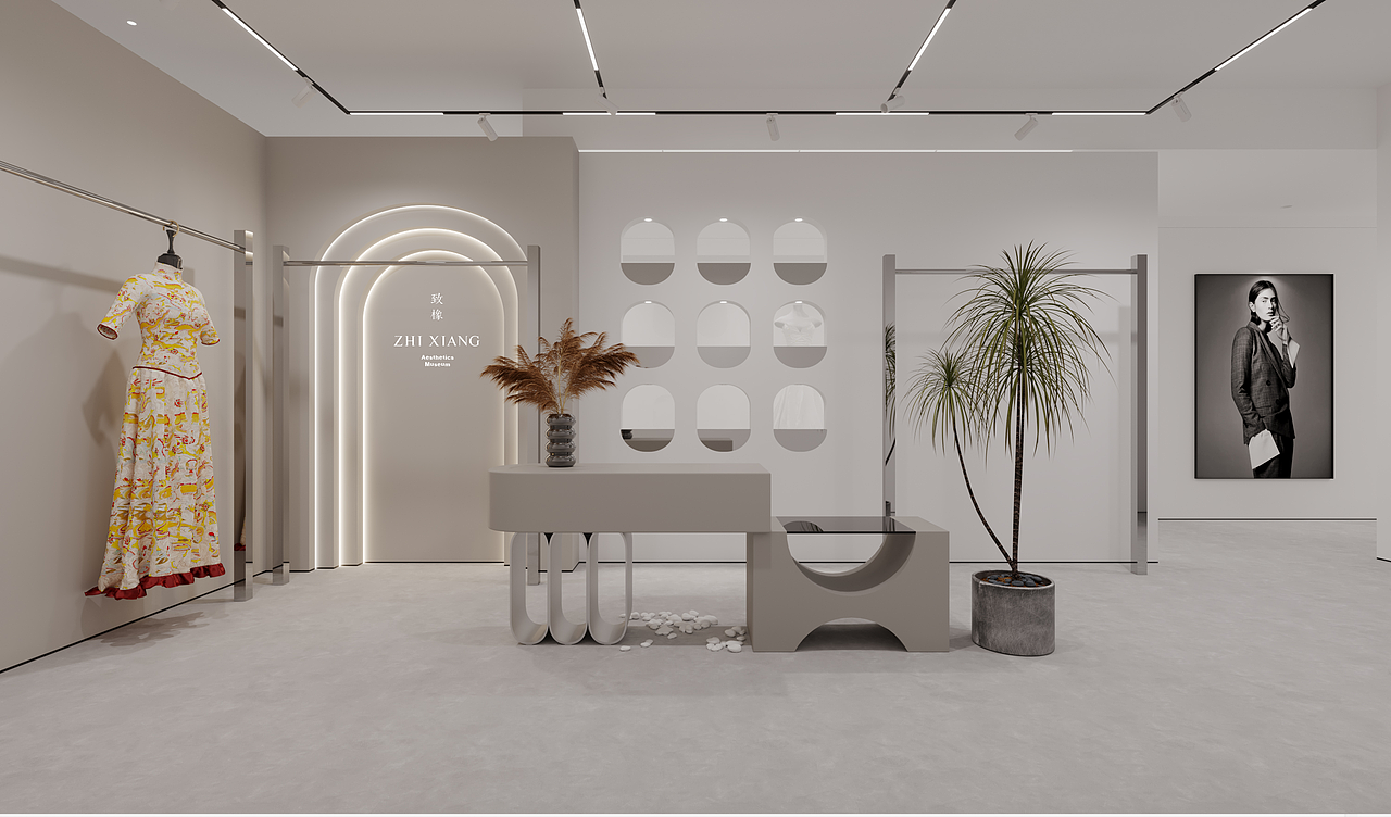 致橡摄影美学馆 | 魔戏空间设计案例（图ZMjc2MDAyNjk2） - 商业空间设计 - 站酷设计师魔戏空间设计原创素材 - 站酷ZCOOL