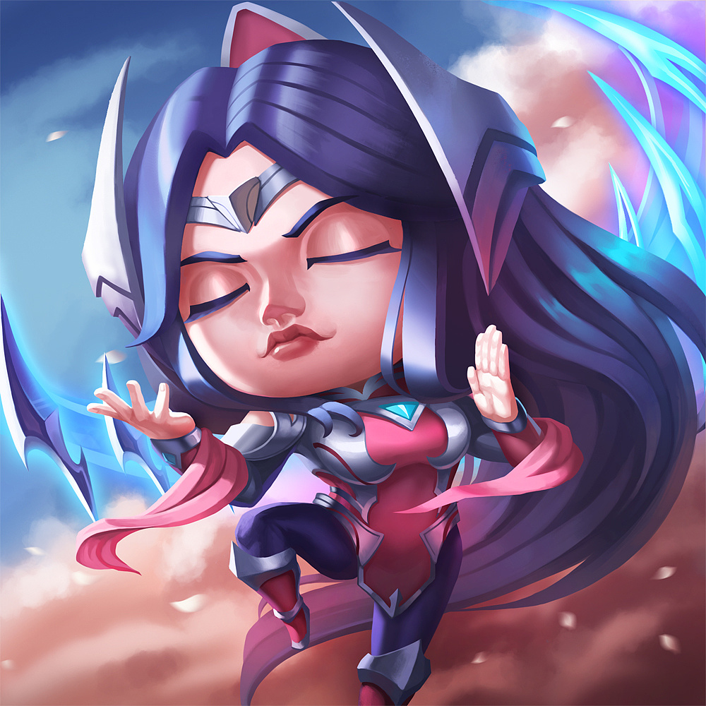 英雄联盟同人三连发卡密尔艾瑞莉娅金克斯