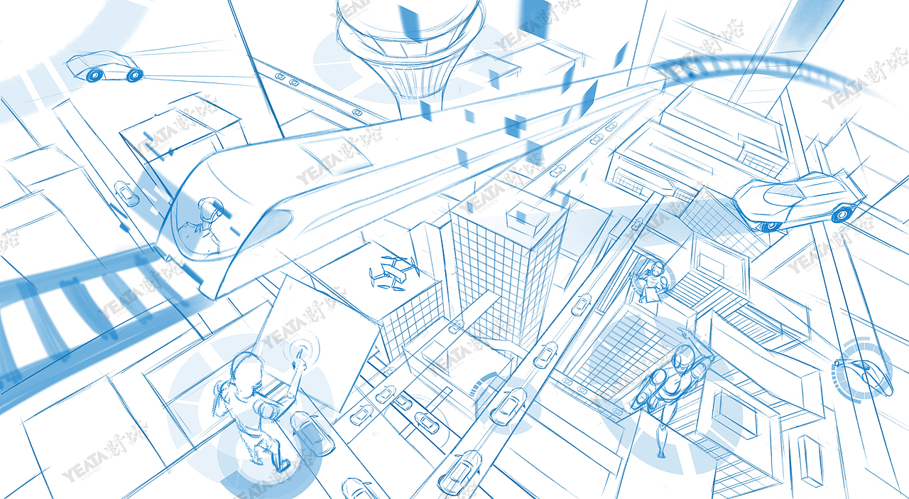 武汉地铁 X 野塔YEATA｜ 16号线&5号线地铁宣传插画（图ZMjg2NDM3MzU2） - 商业插画 - 站酷设计师YEATA野塔原创素材 - 站酷ZCOOL