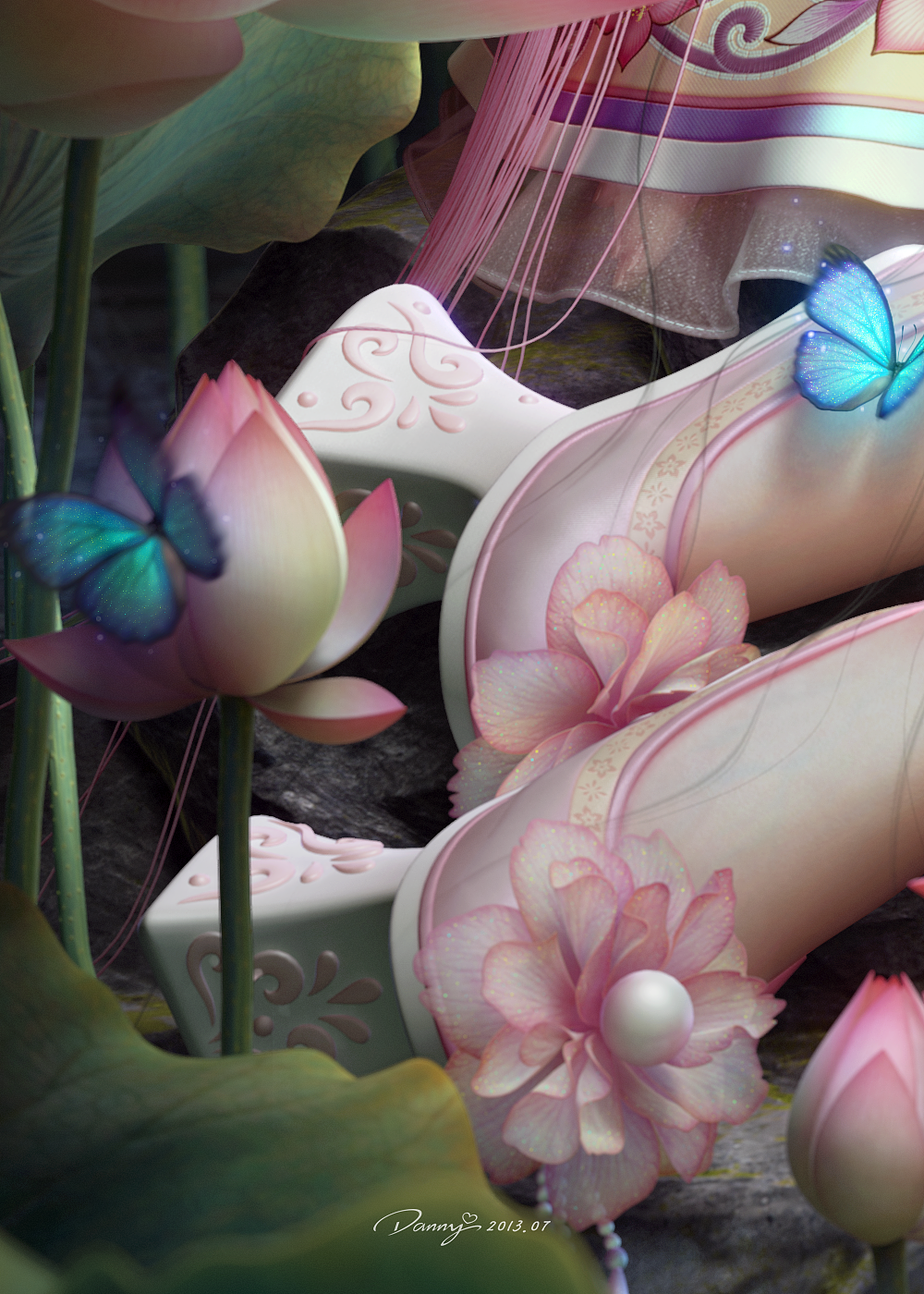 《双生花》2013-原创（图ZMjg3MjI3Mzg0） - 人物/生物 - 站酷设计师Danny妮妮原创素材 - 站酷ZCOOL
