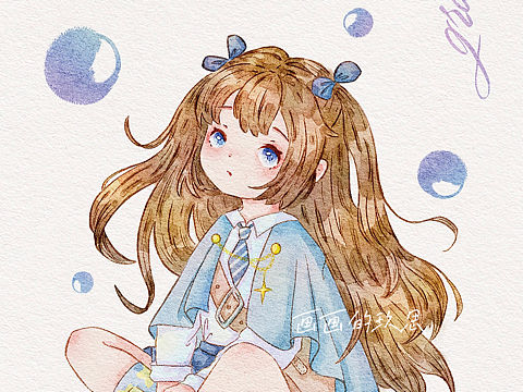 和纸胶带小魔女1/4