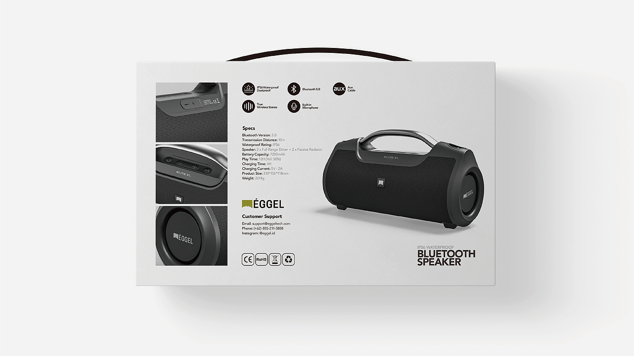 Plan.B | Elite XL Package 便携蓝牙音箱包装（图ZMjM1NDQxMDc2） - 包装 - 站酷设计师PlanB设计原创素材 - 站酷ZCOOL