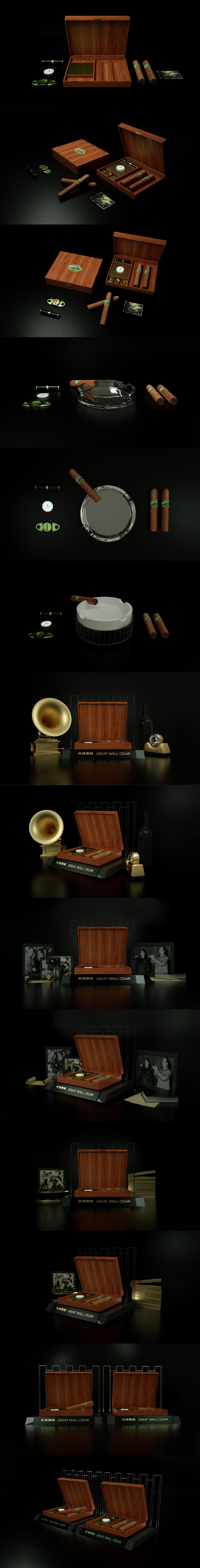 长城雪茄线下品牌活动包装（图ZMjM3ODQ2MDc2） - 其他三维 - 站酷设计师DEMO戴蒙原创素材 - 站酷ZCOOL