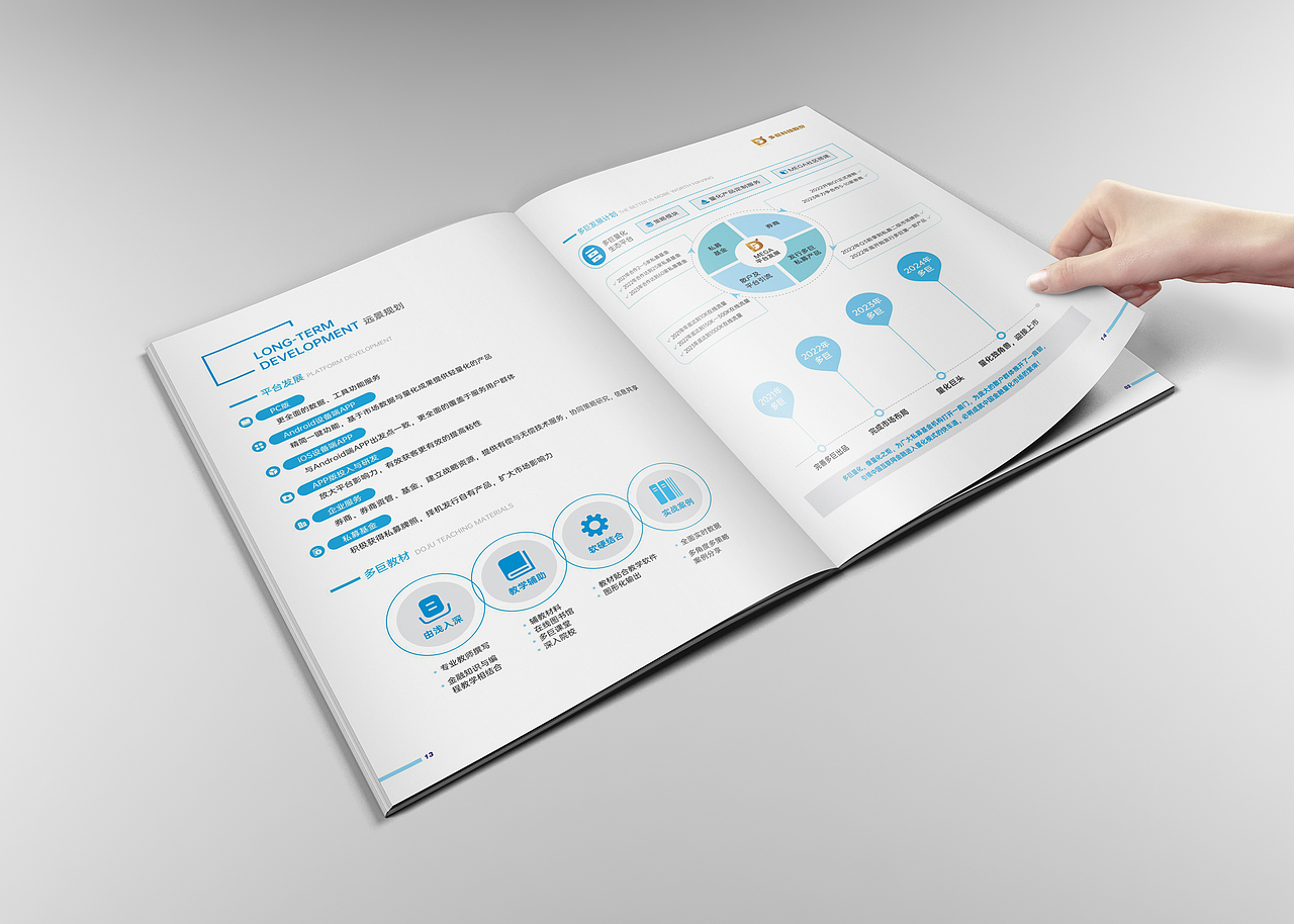 科技信息企业手册（图ZMjkxMTU2MzI4） - 书籍/画册 - 站酷设计师葵笙与茶煦原创素材 - 站酷ZCOOL