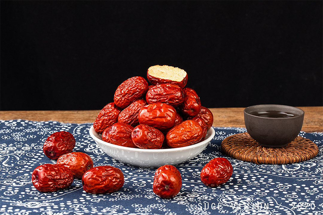 红枣|新疆大红枣|食品摄影|详情设计