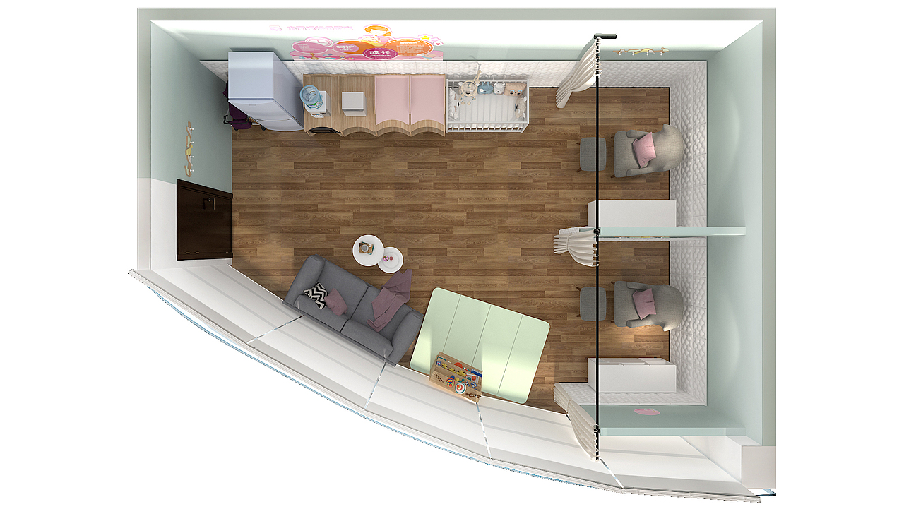 母婴室（图ZMTY2MjQxOTY0） - 场景 - 站酷设计师强子帅原创素材 - 站酷ZCOOL