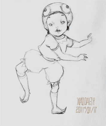 舞一个 （just for fun）（图ZNDc4Mjk4MA==） - 概念设定 - 站酷设计师JYcao原创素材 - 站酷ZCOOL