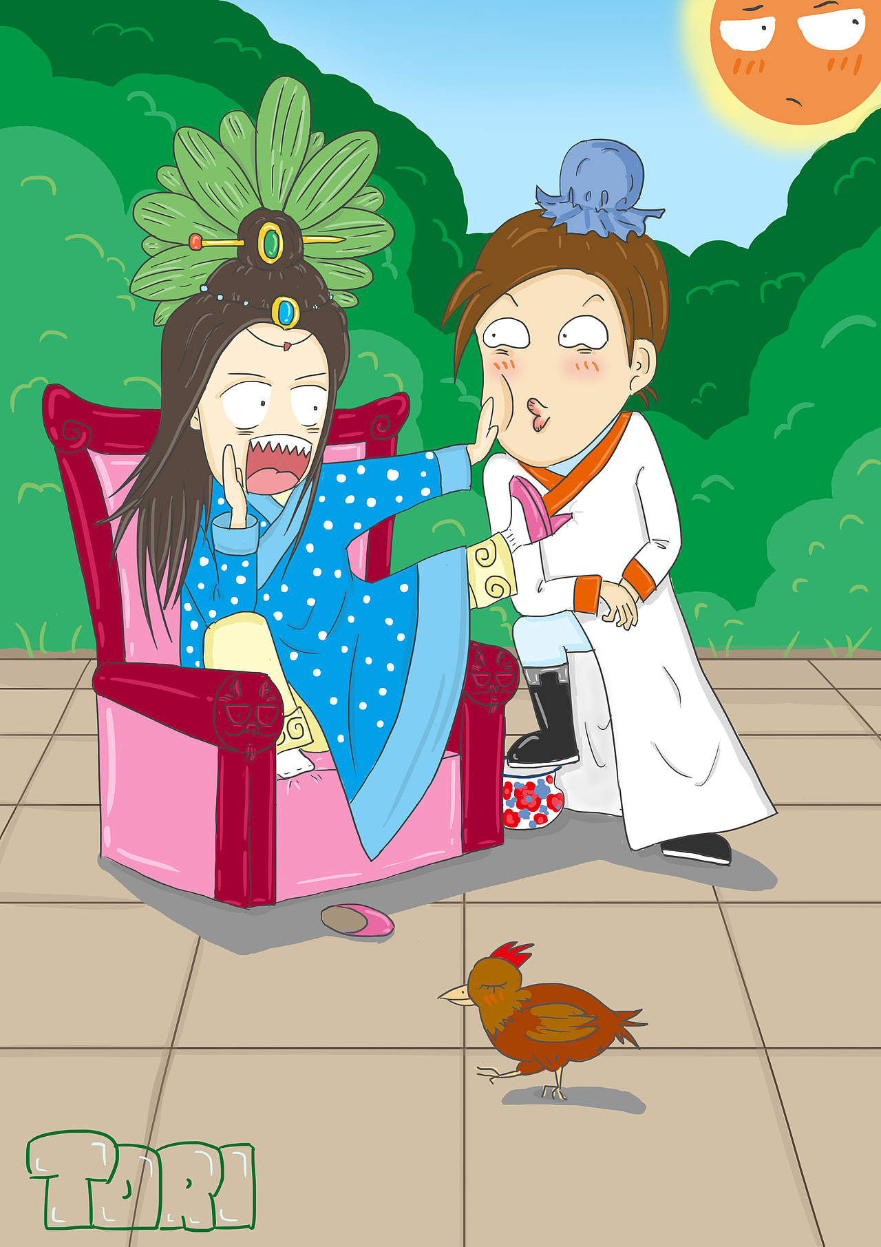 你给我照片我看我画不画系列