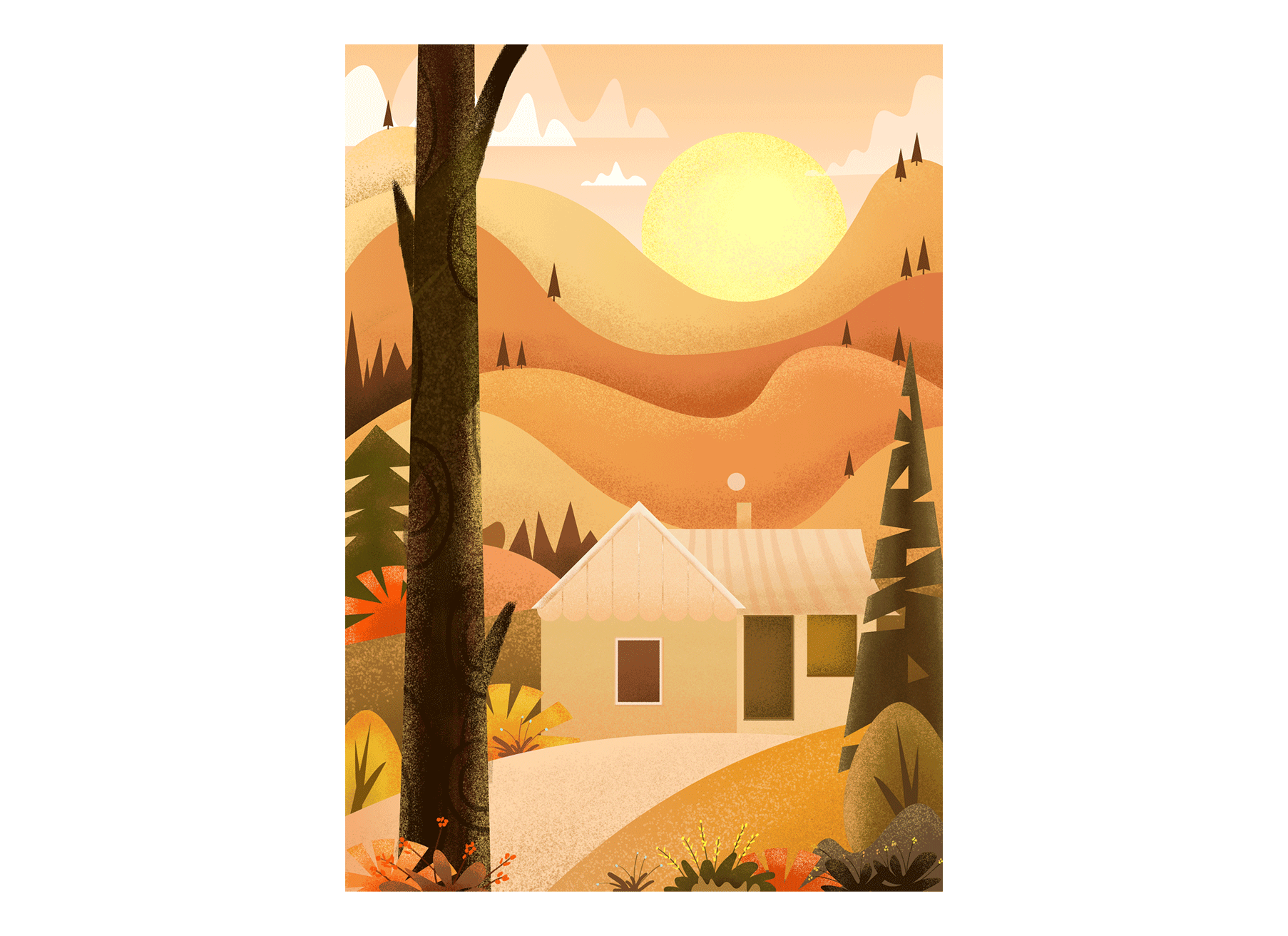 噪点插画（图ZMTY2OTc2NjM2） - 创作习作 - 站酷设计师谷屿设计原创素材 - 站酷ZCOOL