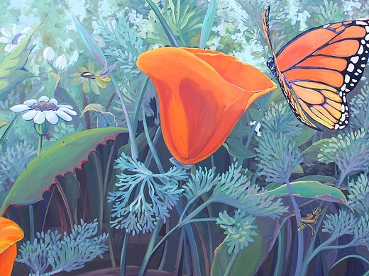 蝴蝶梦摄影-其他摄影2年前主题餐厅创意插画墙绘分享插画-艺术插画2年