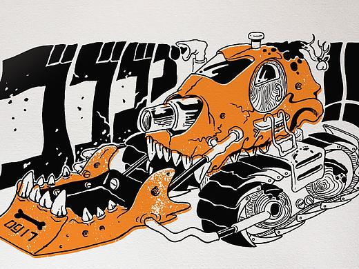 骸系列（个人主页-ZNTUzNjY5NzY=） - 艺术插画 - 站酷设计师孫果樹原创素材 - 站酷ZCOOL