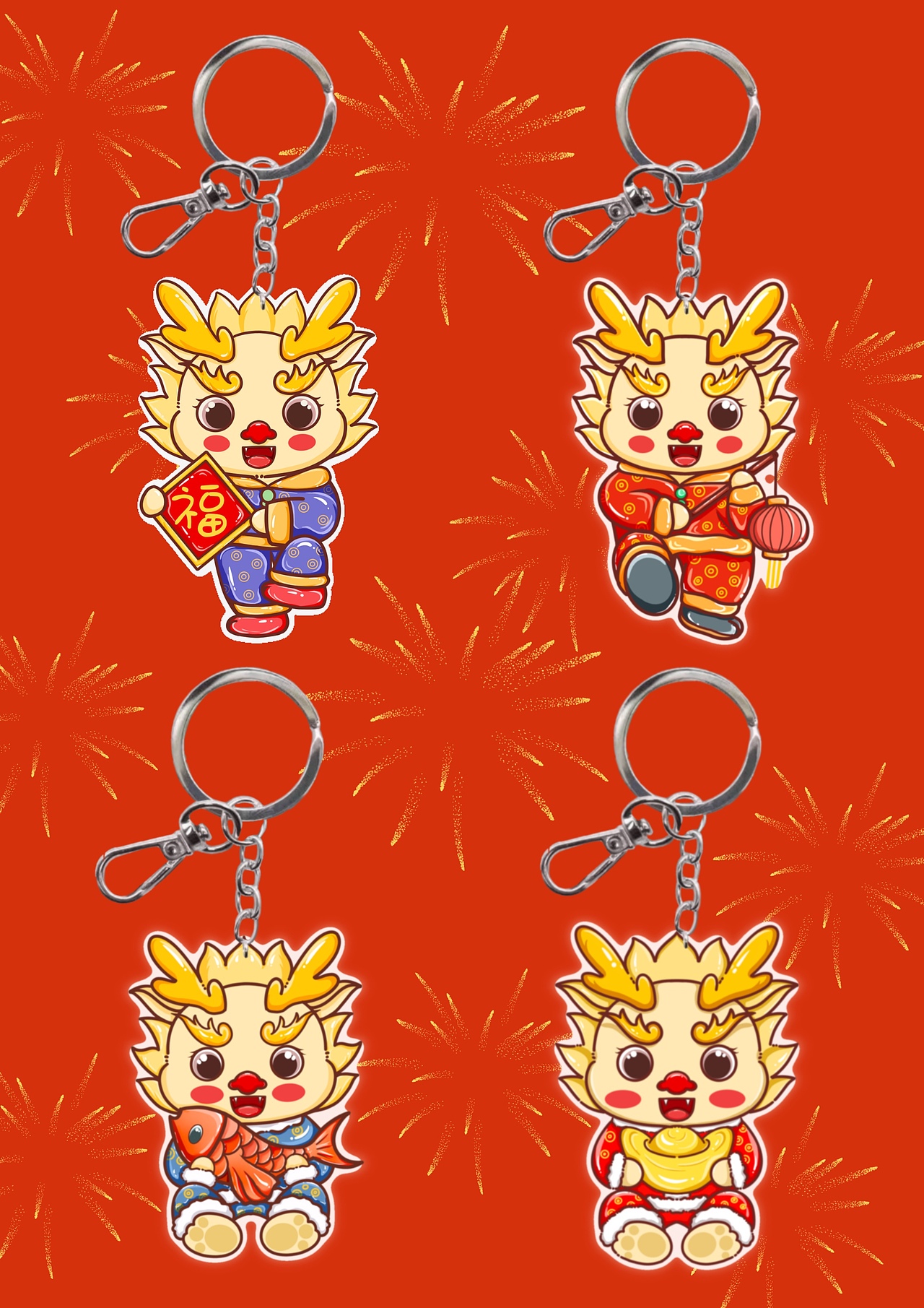 龙年红包图案设计（图ZMzU2MzkzODA0） - 商业插画 - 站酷设计师画画的洲洲原创素材 - 站酷ZCOOL