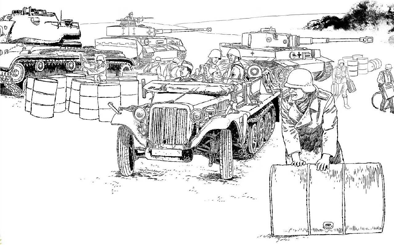 日本漫画家绘制的二战坦克漫画，几乎展现了整个二战过程|二战|漫画家|坦克_新浪新闻
