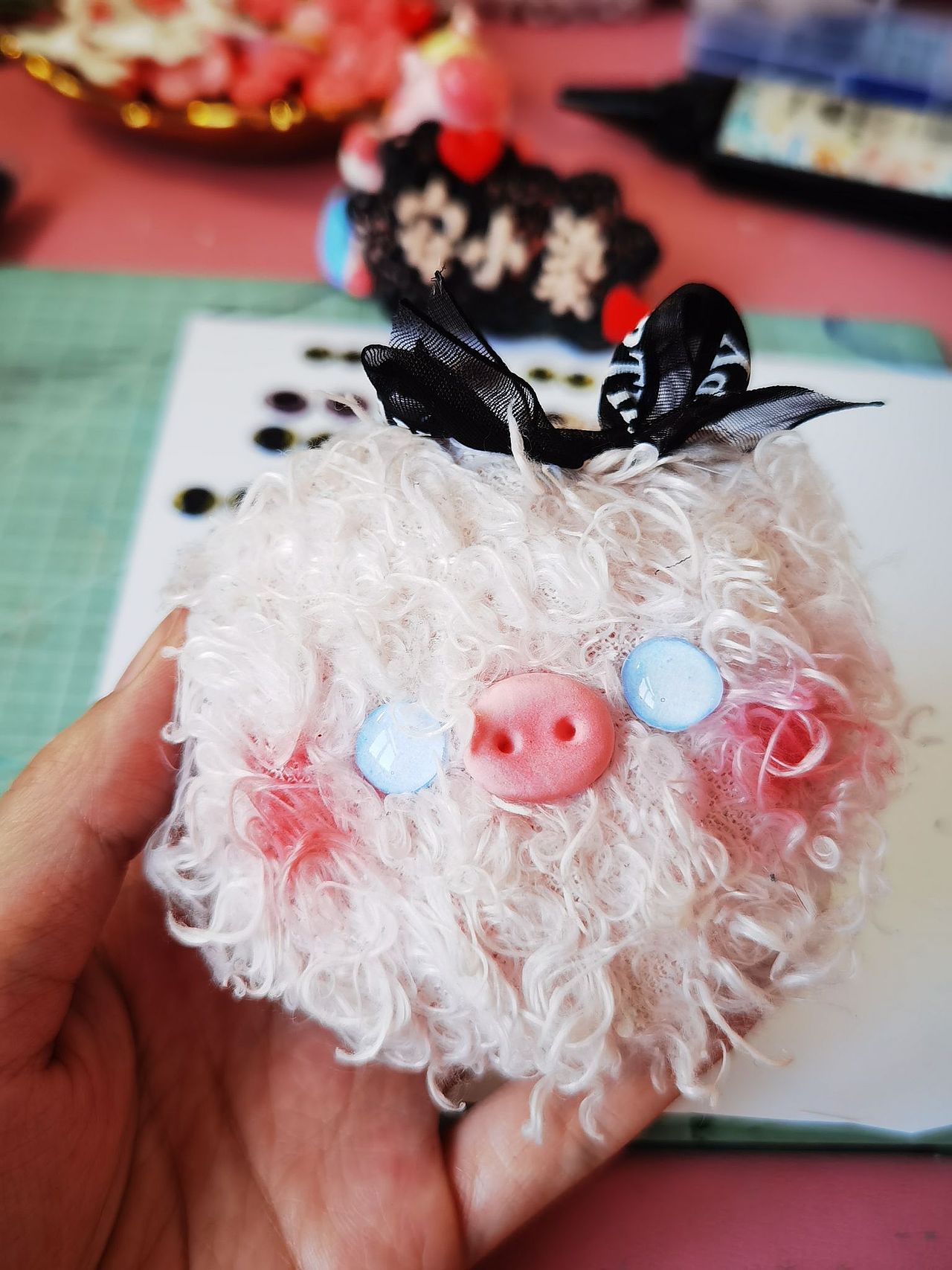 可爱的毛绒玩偶