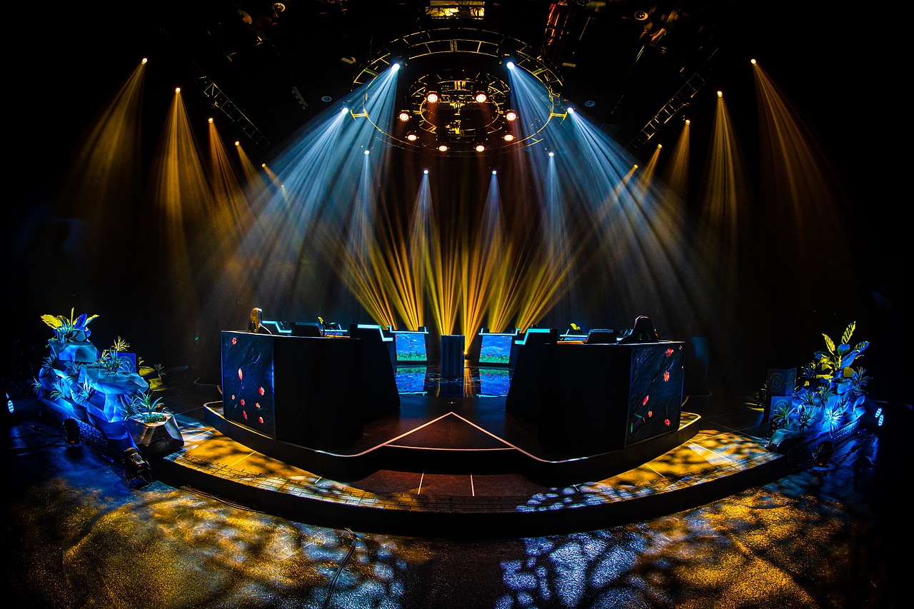 峡谷棋王争霸赛舞台设计