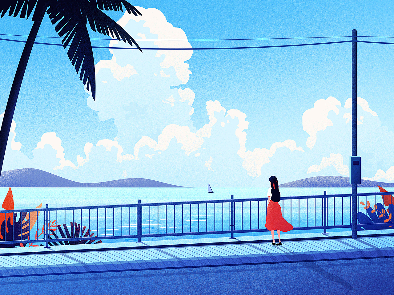 小插画练习2（图ZMTMwNjI1NTMy） - 创作习作 - 站酷设计师o彪o原创素材 - 站酷ZCOOL