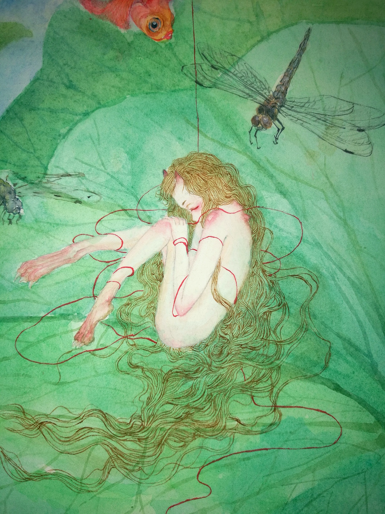 最近两天的小作品（图ZMTc1OTYxMDU2） - 艺术插画 - 站酷设计师大懒家的阿九原创素材 - 站酷ZCOOL
