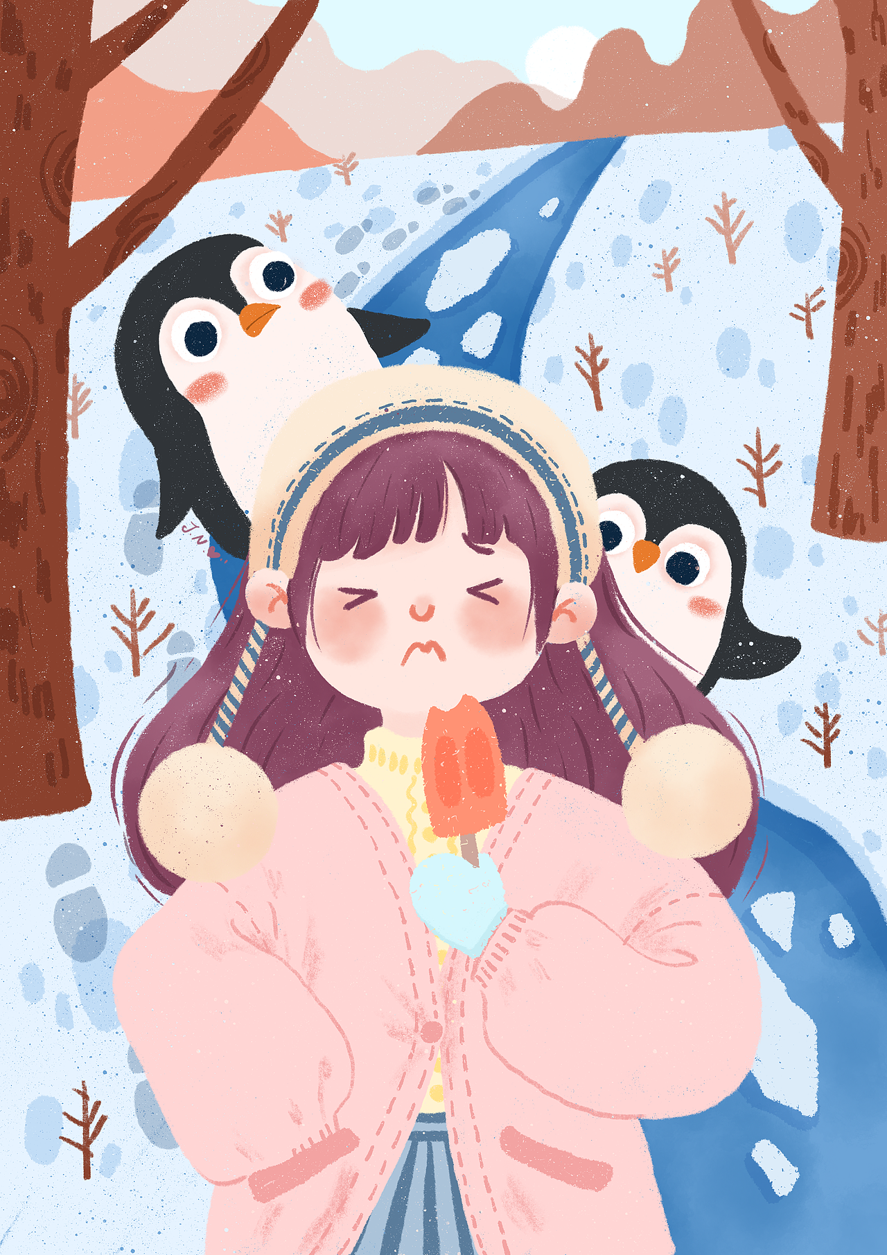 春夏秋冬（图ZMTc1NjE1MDky） - 创作习作 - 站酷设计师Mononucleosis原创素材 - 站酷ZCOOL