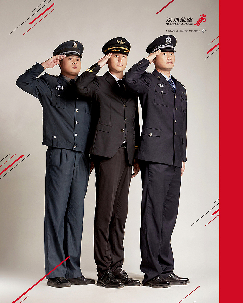 商业_深圳航空2018台历人物拍摄
