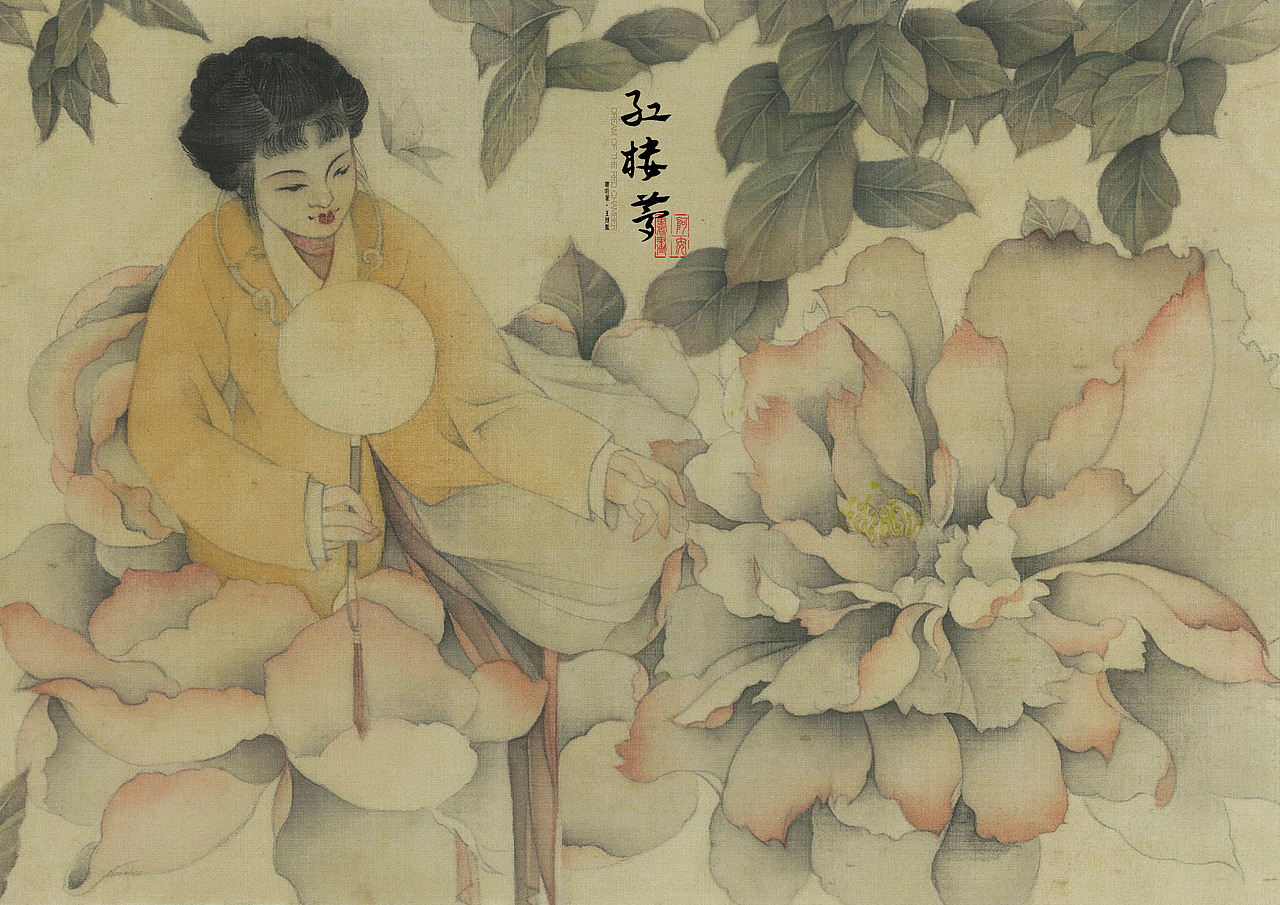 紅樓一夢（圖ZNzU4ODYwODA=） - 商業(yè)插畫 - 站酷設(shè)計師_安心_原創(chuàng)素材 - 站酷ZCOOL