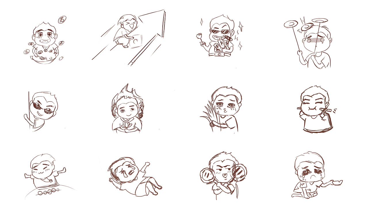 表情包吖（图ZMTYwMTM4MjM2） - 动效设计 - 站酷设计师三月拾六原创素材 - 站酷ZCOOL