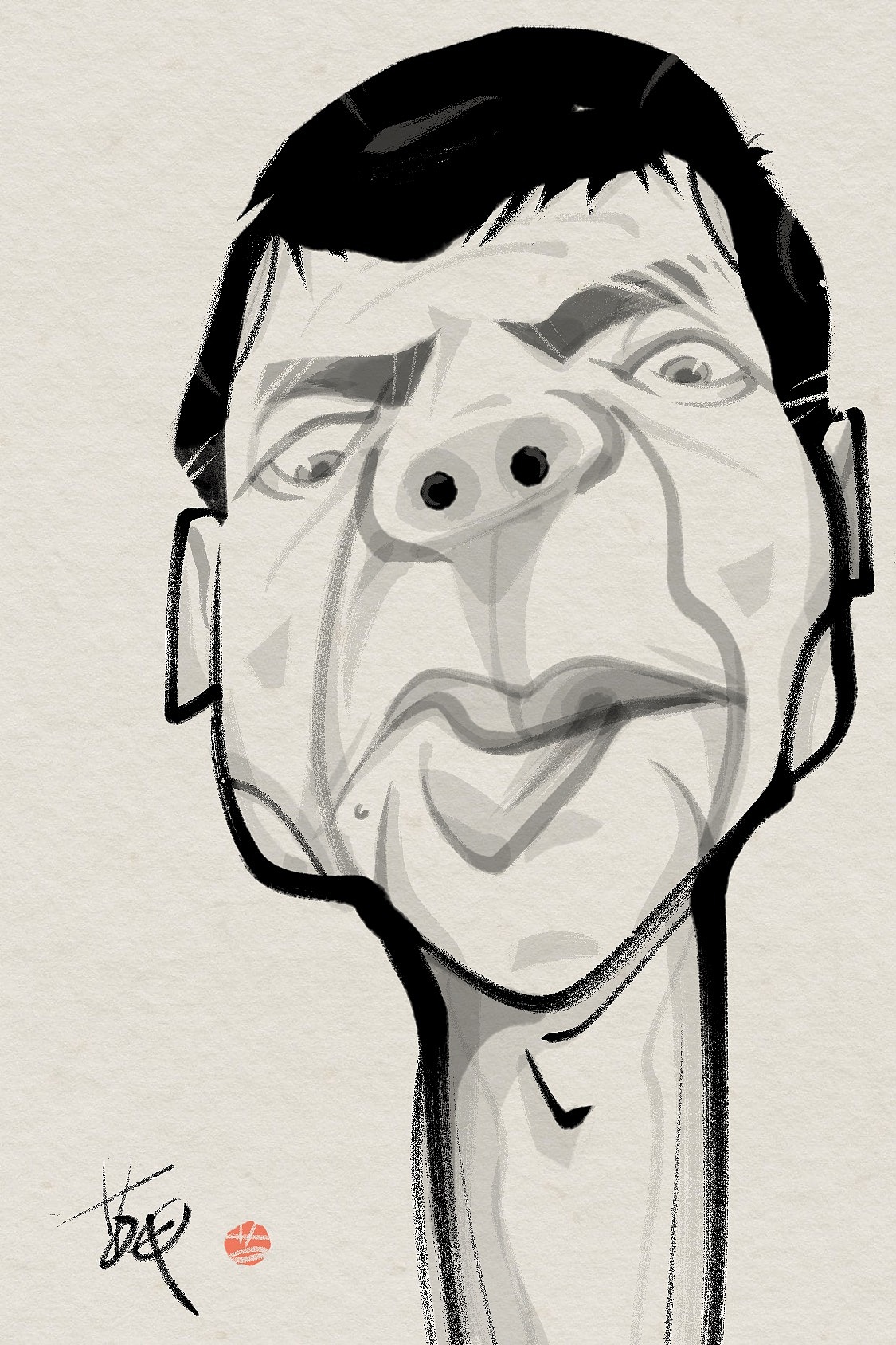 手指在手机上戳的一些漫画像（图ZMTkwOTk0MzM2） - 单幅漫画 - 站酷设计师喜啤士原创素材 - 站酷ZCOOL