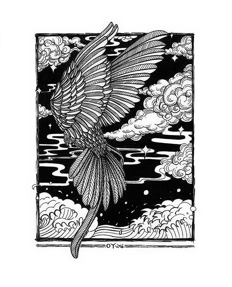 OY手绘·2016年作品选（图ZNjc5Nzc4ODA=） - 艺术插画 - 站酷设计师欧阳鹏杰_OY原创素材 - 站酷ZCOOL