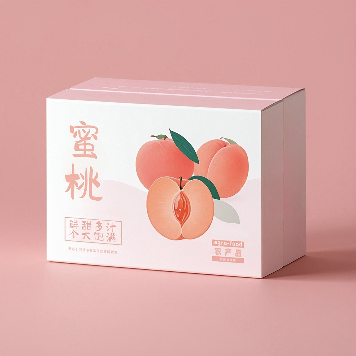 水蜜桃🍑纸箱包装设计（图ZMzc0NTY0NTU2） - AI作品 - 站酷设计师朴素的老汉原创素材 - 站酷ZCOOL