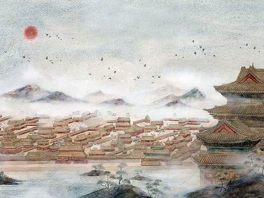 画过的古建筑做个合集