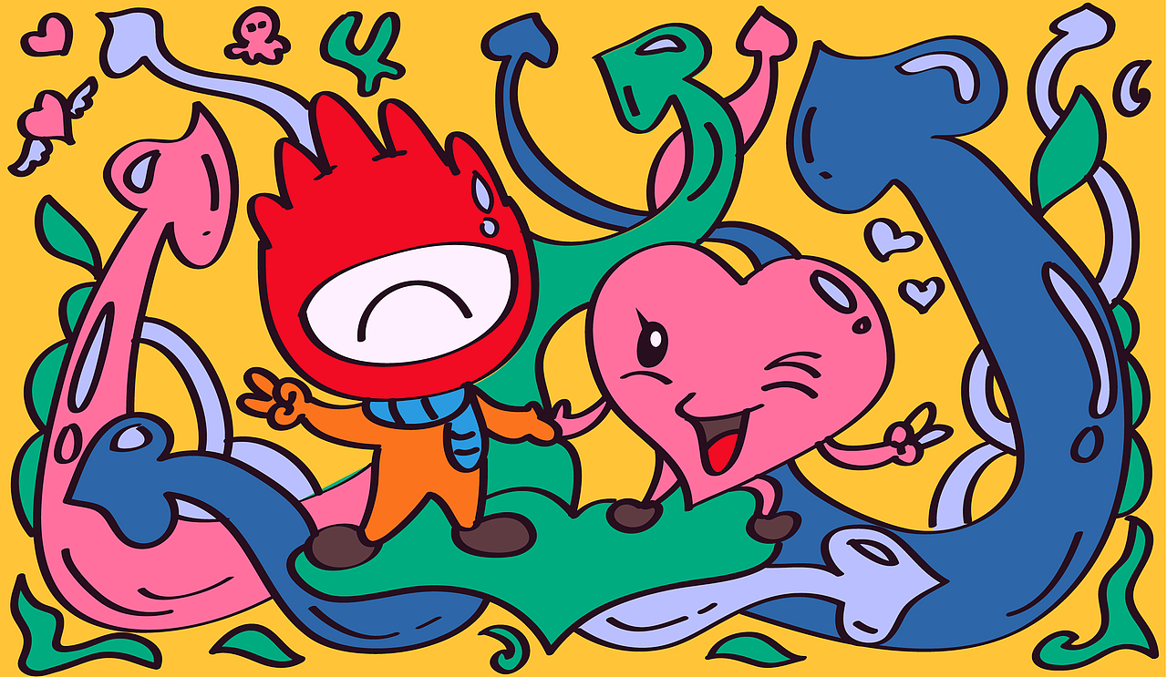 新浪乐居公益涂鸦墙过程记录