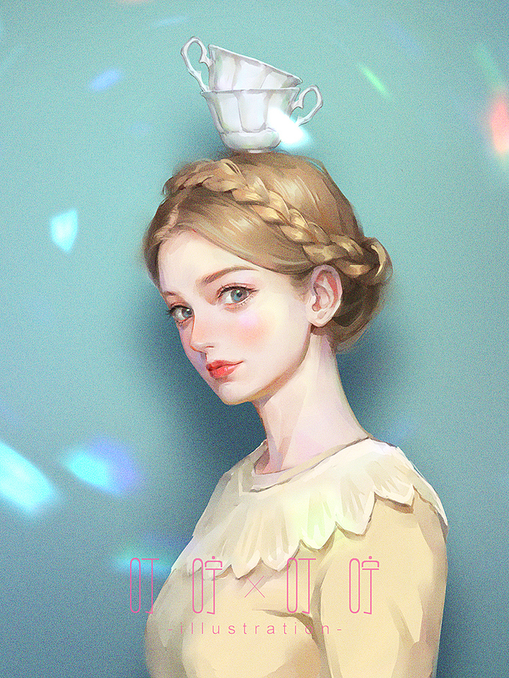 板绘厚涂女生系列练习（图ZMjkxOTMyMDQ4） - 创作习作 - 站酷设计师叮咛叮咛原创素材 - 站酷ZCOOL