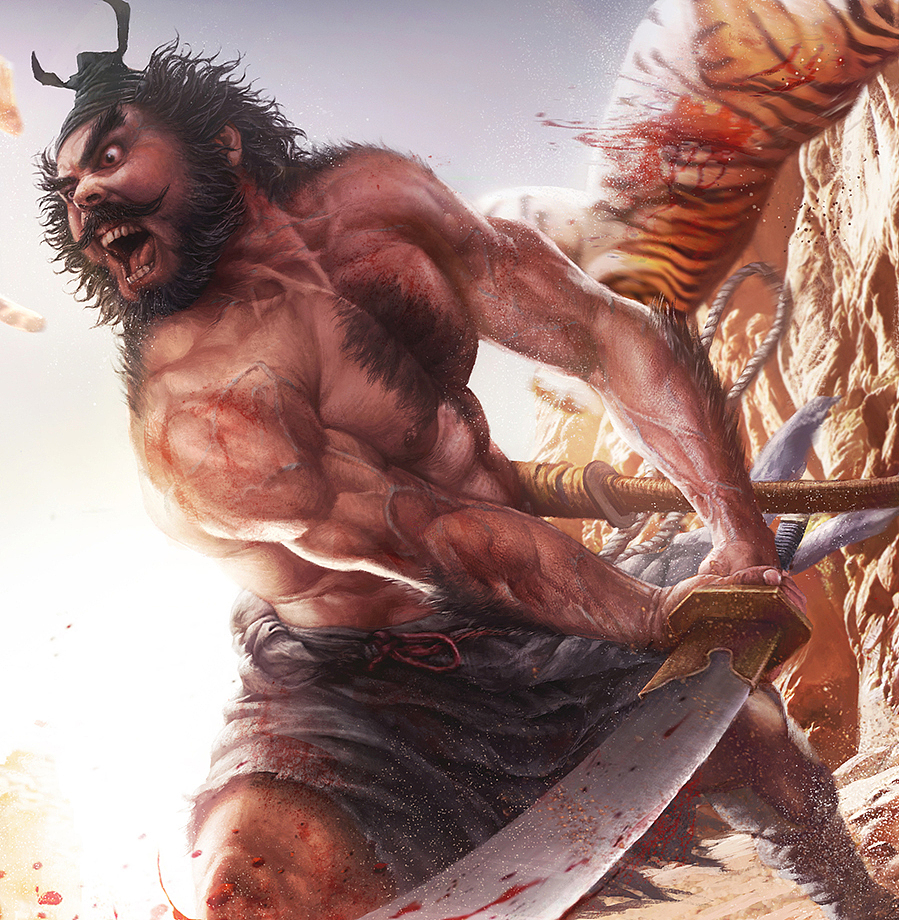 黑旋风沂岭杀四虎