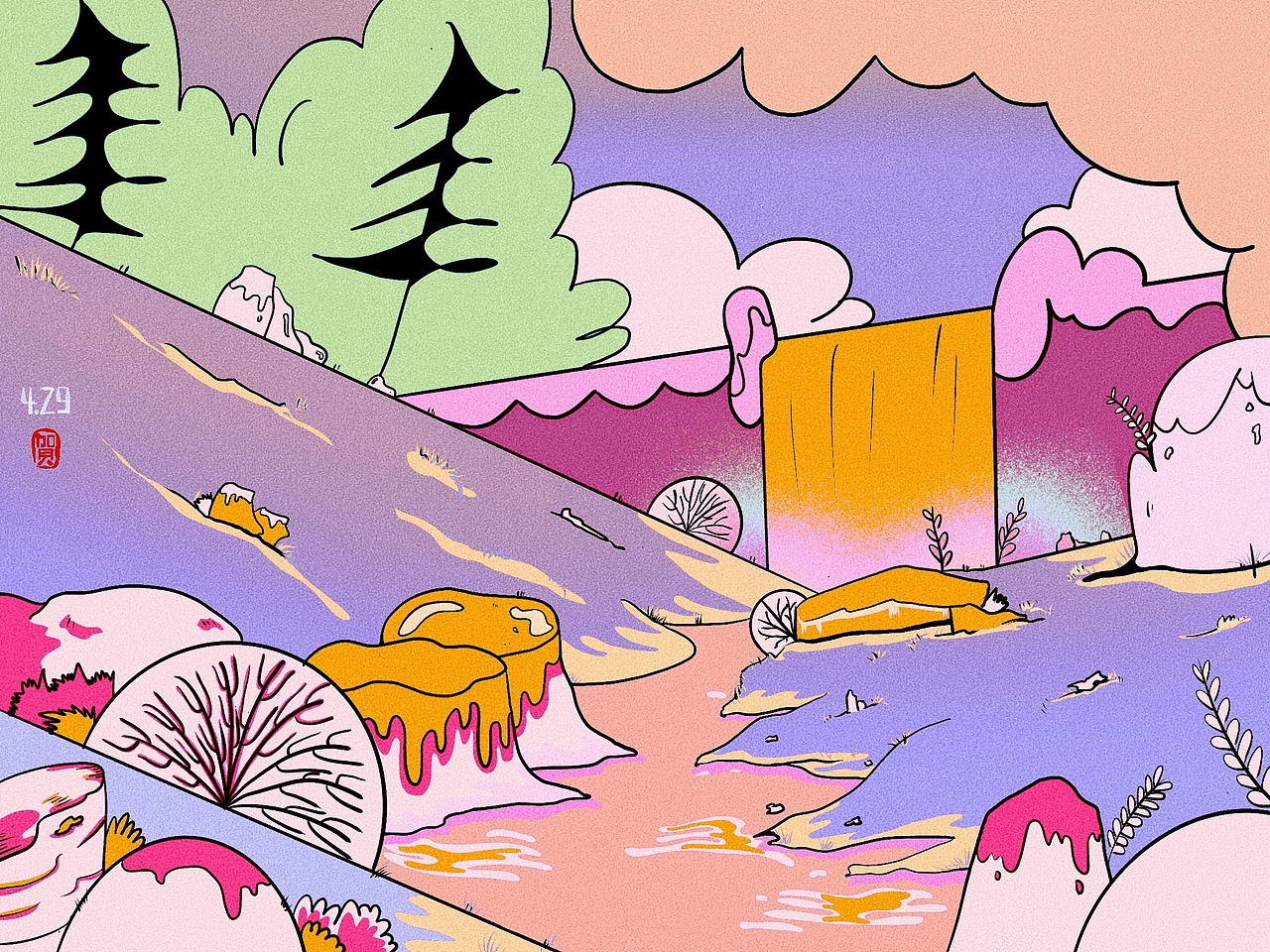 插画练习（图ZMjUzMDI0MzUy） - 创作习作 - 站酷设计师我爱剁辣椒原创素材 - 站酷ZCOOL