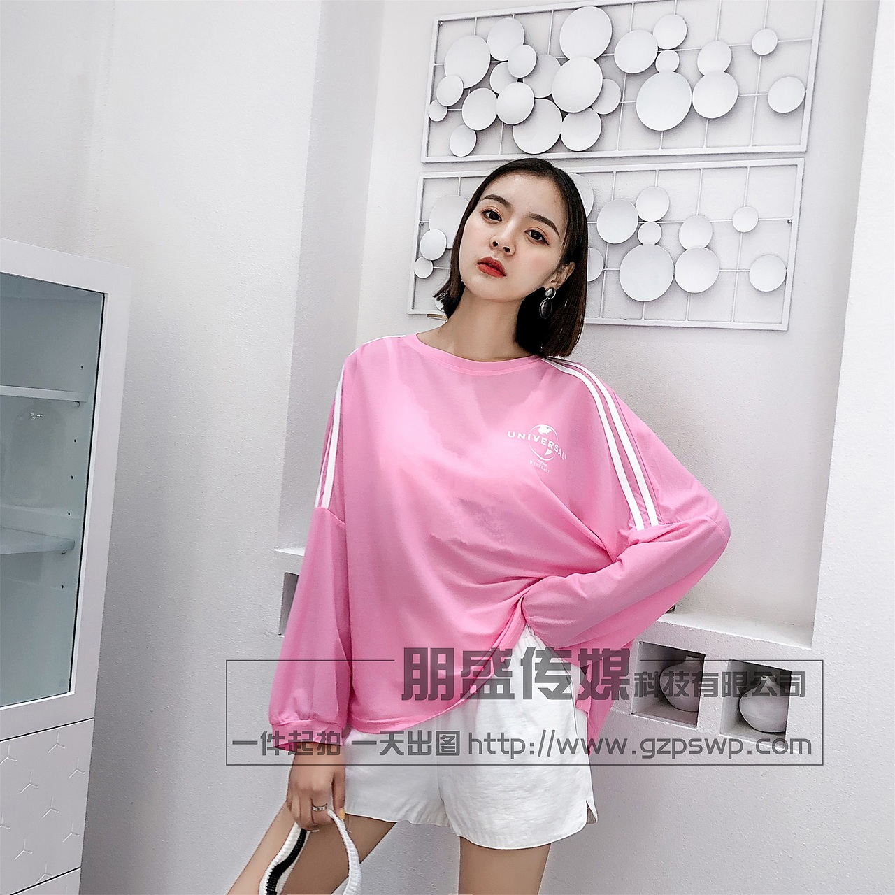 朋盛传媒|摄影模特李倩服装拍摄可爱甜美风小清新