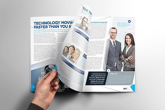 简约大气企业宣传画册模板（图ZODUzNTI4ODg=） - 书籍/画册 - 站酷设计师吾爱排版原创素材 - 站酷ZCOOL